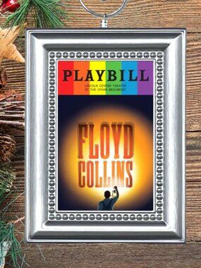 Floyd Collins Broadway Musical Playbill Christmas Tree Ornament